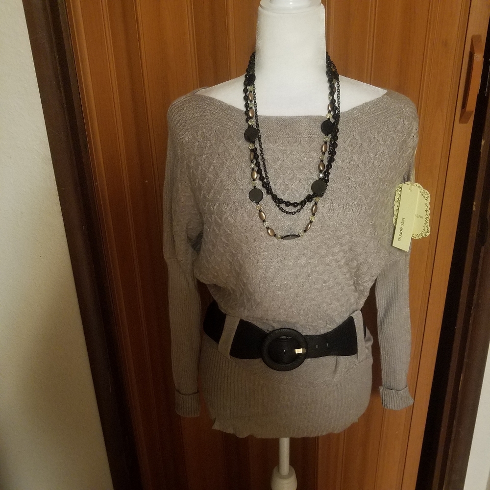 MISS MORENA BROWN SWEATER